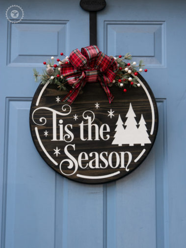 'Tis The Season Door Sign