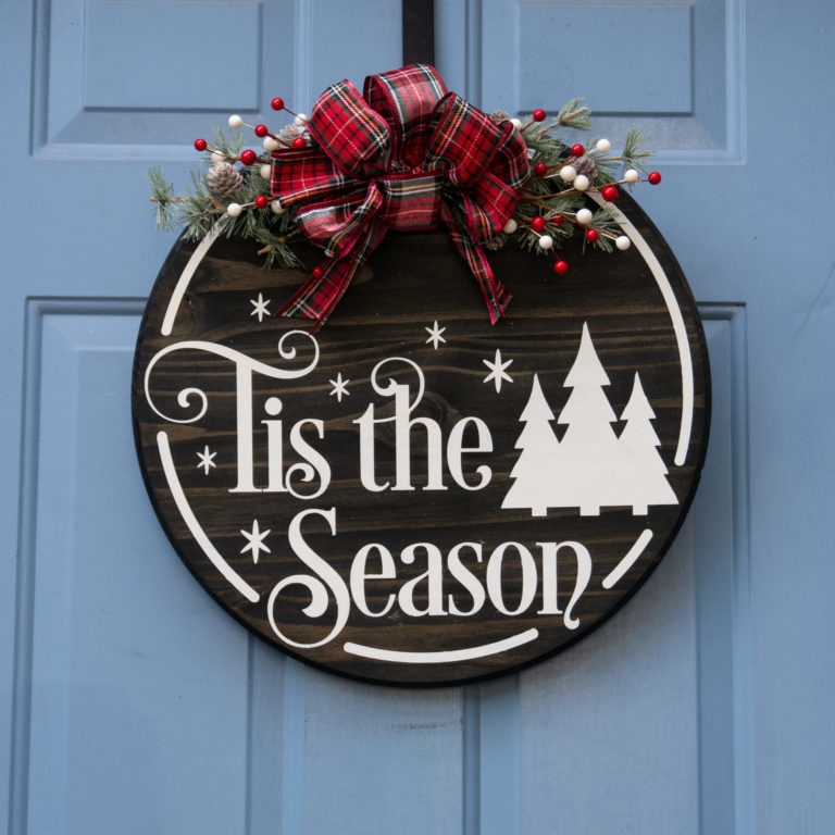 'Tis The Season Door Sign